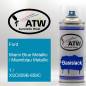 Preview: Ford, Miami Blue Metallic / Miamiblau Metallic, 1 / XSC859B-859C: 400ml Sprühdose, von ATW Autoteile West.
